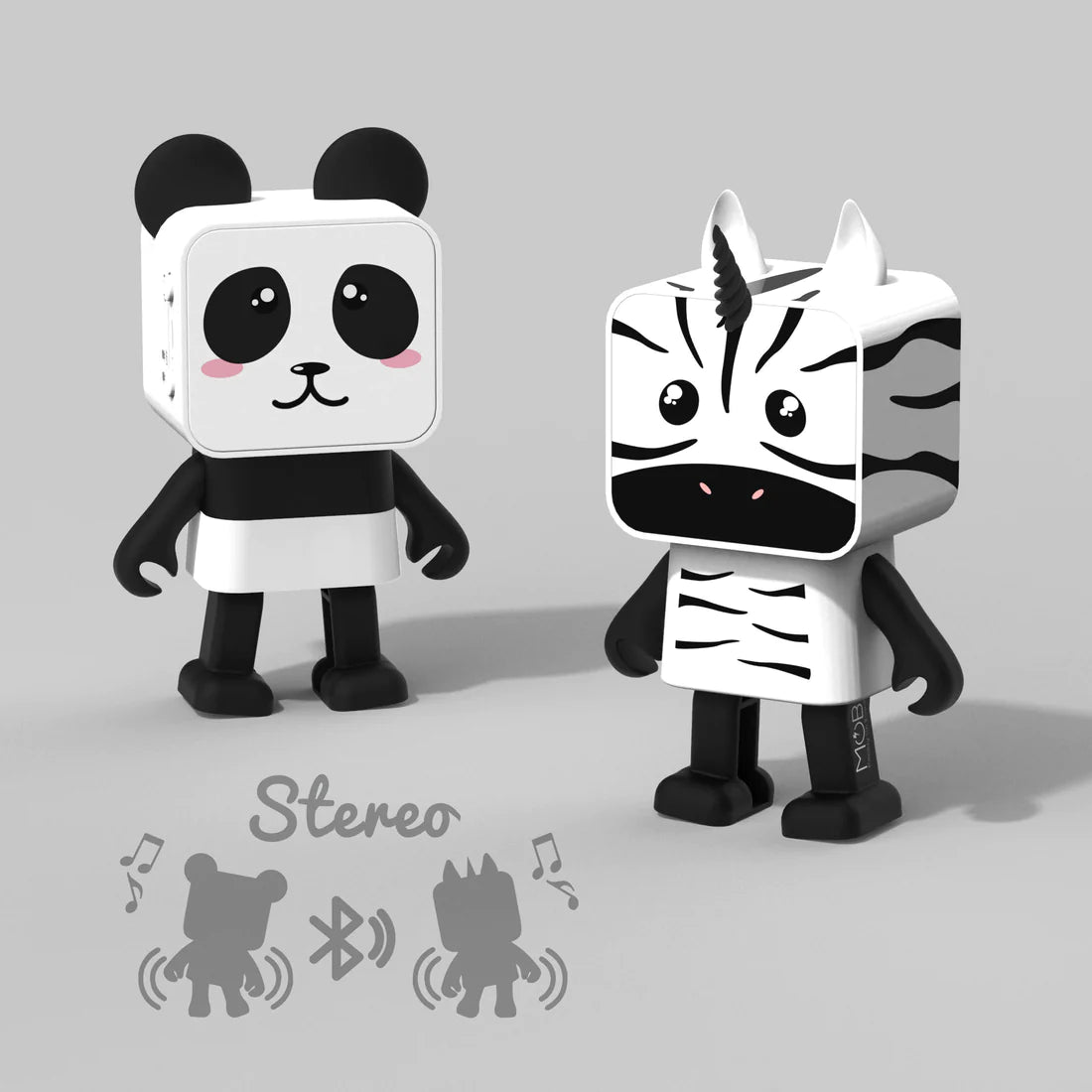 MOB Dancing Animals Zebra - Bluetooth luidspreker