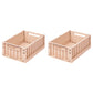 Liewood Weston storage box- 2 stuks - Medium - Tusca
