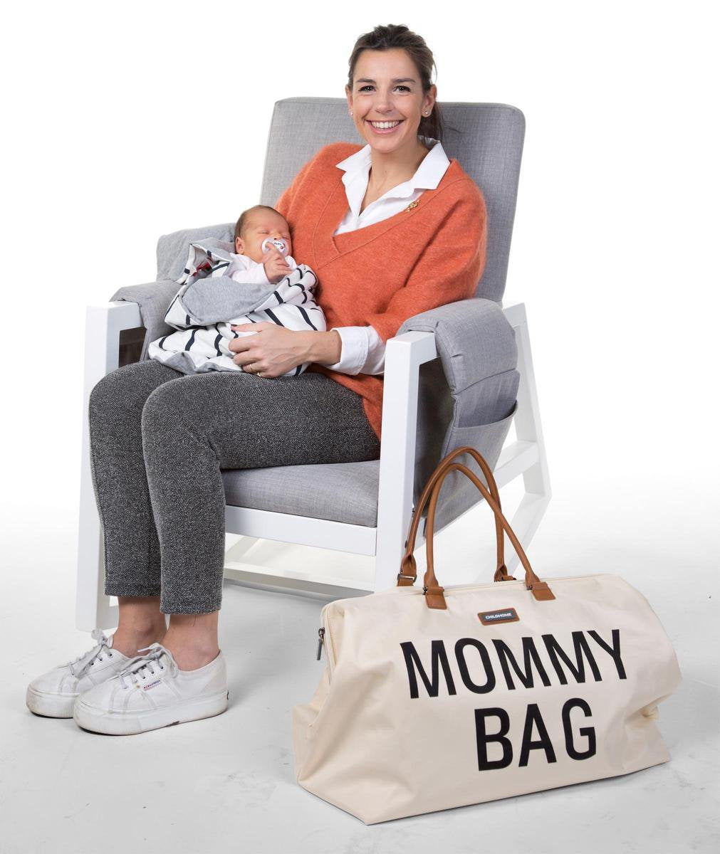 Childhome Mommy bag groot - ecru