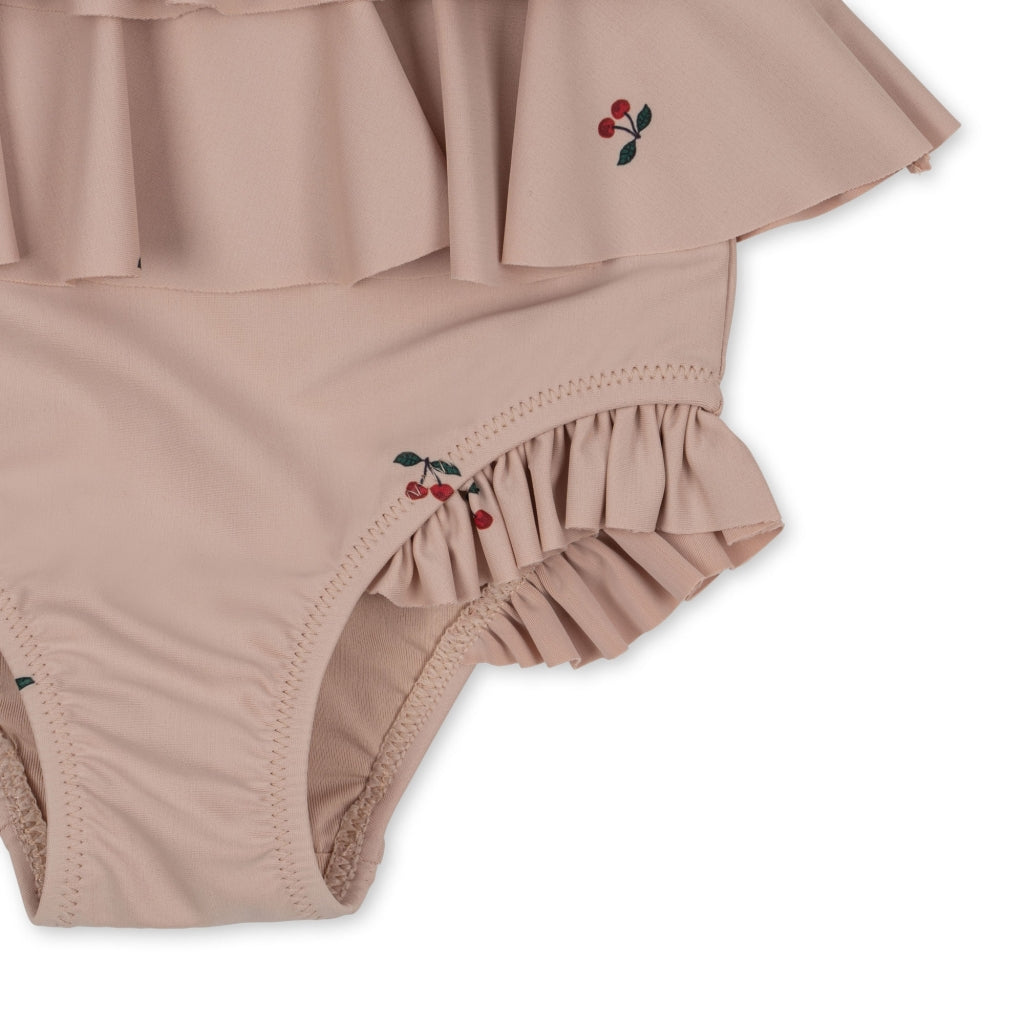 Konges Sløjd Manuca Frill maillot de bain enfant - Cherry blush