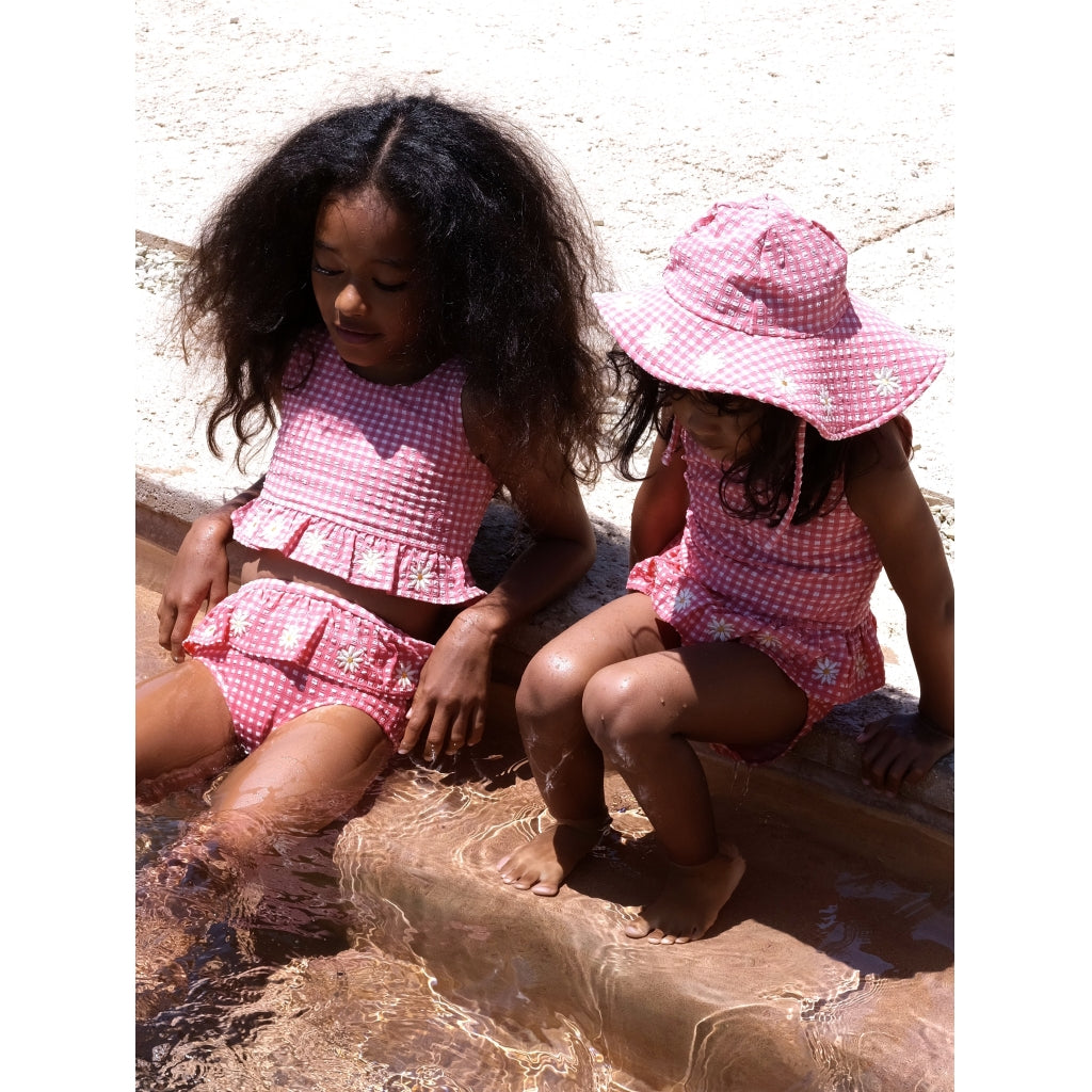 Konges Sløjd Soline Swim hat / Summer hat child - Desert rose