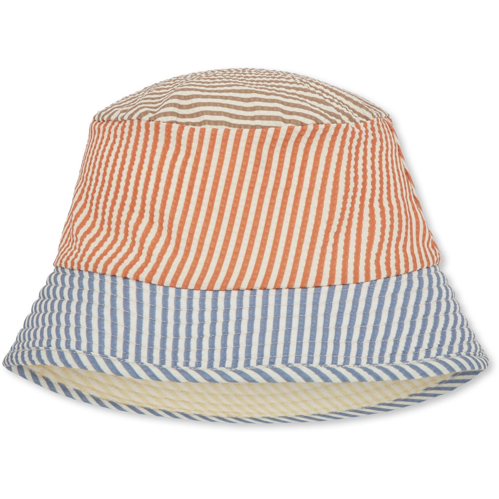 Konges Sløjd Seer Asnou bucket hat / sun hat - Child - Multi stribe