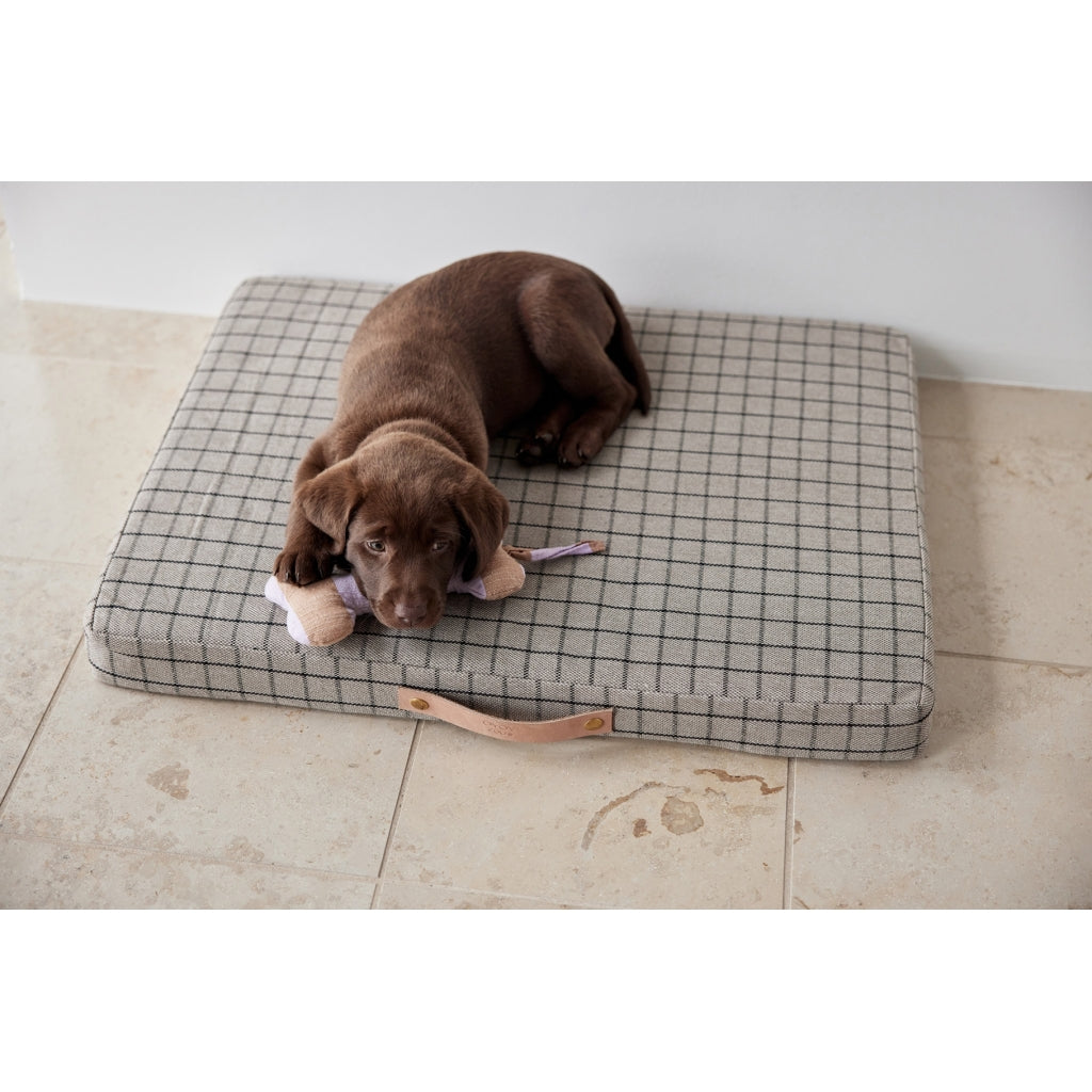 OYOY Milo Grid - Coussin pour chien - Petit - 48x35cm