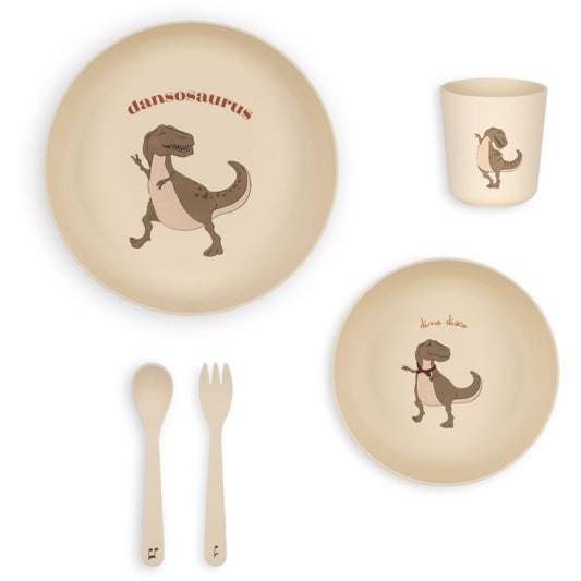 Konges Sløjd Dinnerware set - Dansosaurus