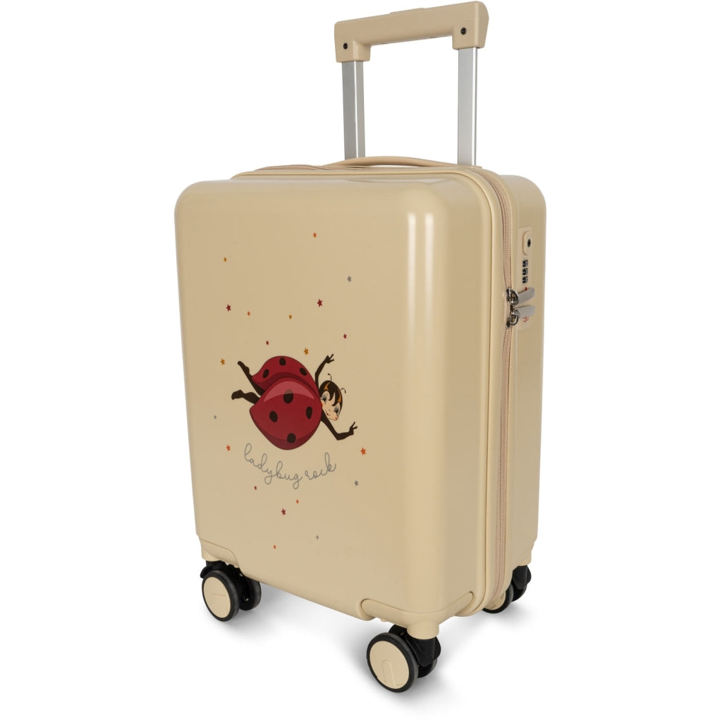 Konges Sløjd Travel suitcase - Hand luggage - Ladybug - 45x30x21cm - Children's suitcase