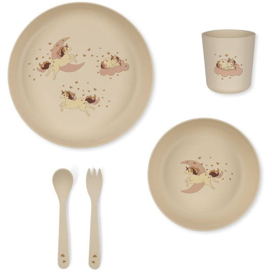 Konges Sløjd Servies set - Unicorn