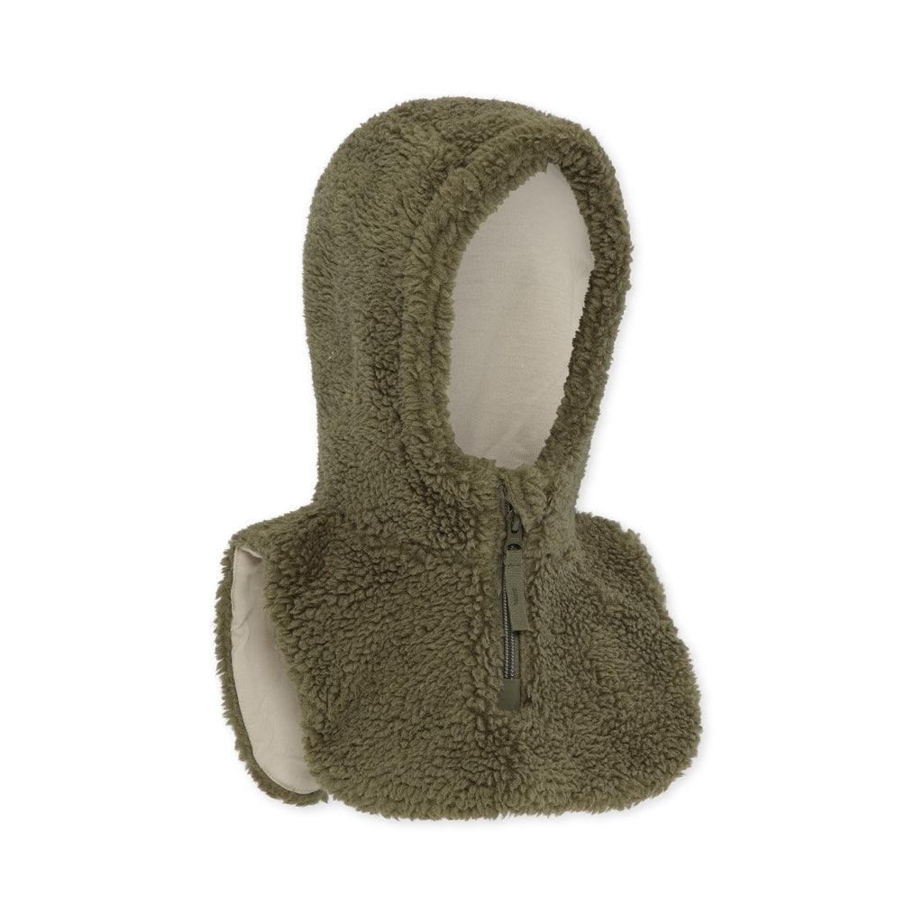 Konges Sløjd Teddy neck warmer with hat - 2 in 1 - Kalamata