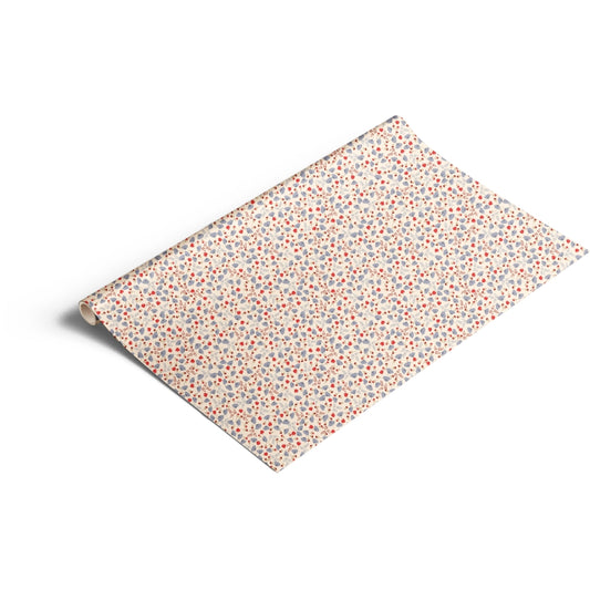 Konges Sløjd Gift wrapping paper / wrapping paper - Marche de fleur - 10 meters