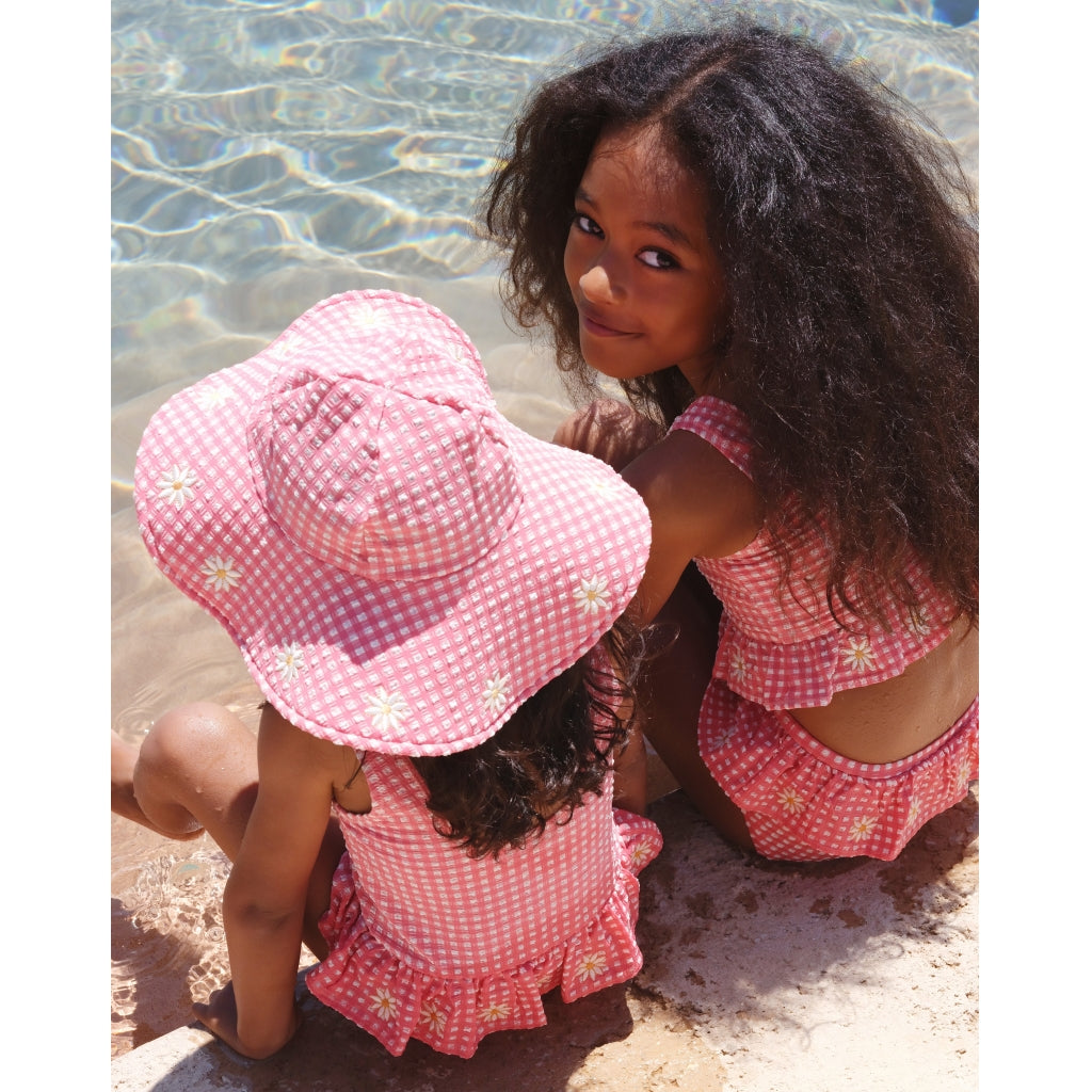 Konges Sløjd Soline Swim hat / Summer hat child - Desert rose