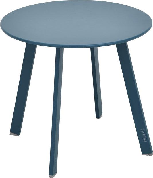 Hespéride Saona Ronde bijzettafel Canard - Blauw - Dia 50cm - Bijzettafel voor buiten