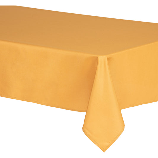 Tablecloth Ocher anti stain - 140 x 240 cm - Anti stains