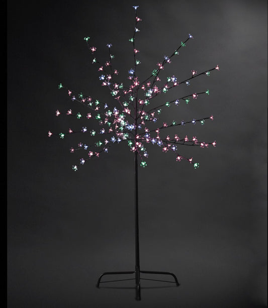 Kunstkerstboom 200 LED lichtjes - Kerstboom - Kersttak - Voor binnen en buiten - H150 cm - Wit