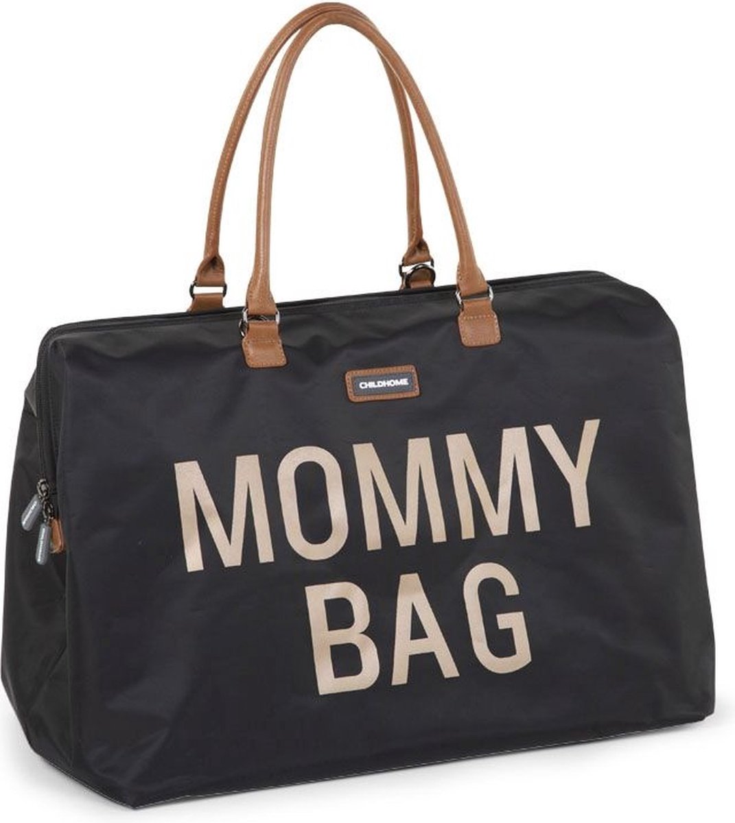 Childhome Mommy Bag/Verzorgingstas/Luiertas Groot - Zwart