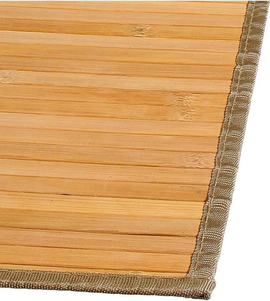 Bamboe mat naturel 50 x 80 cm