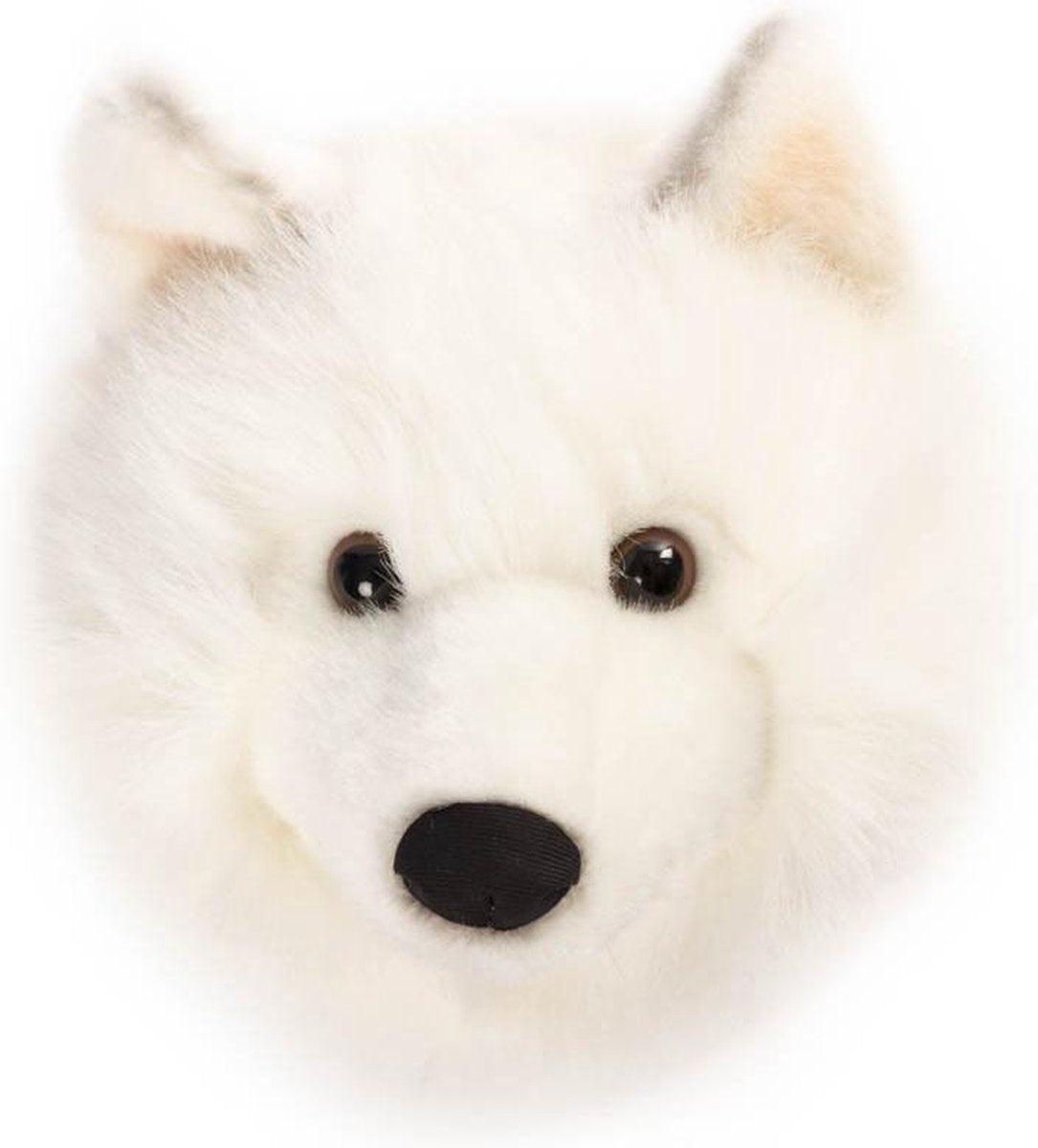 Wild &amp; Soft Lucy animal head plush wall decoration - Wolf