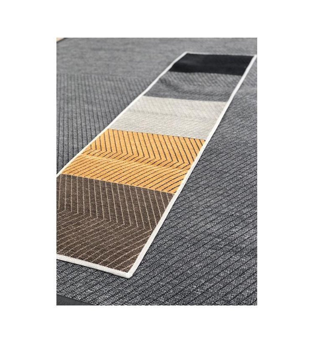 sisal Vloerkleed recto verso - tweezijdig vloerkleed - gratis antislip bijgeleverd - beige linen - 160/230 cm - tapijt - gestreept en visgraat