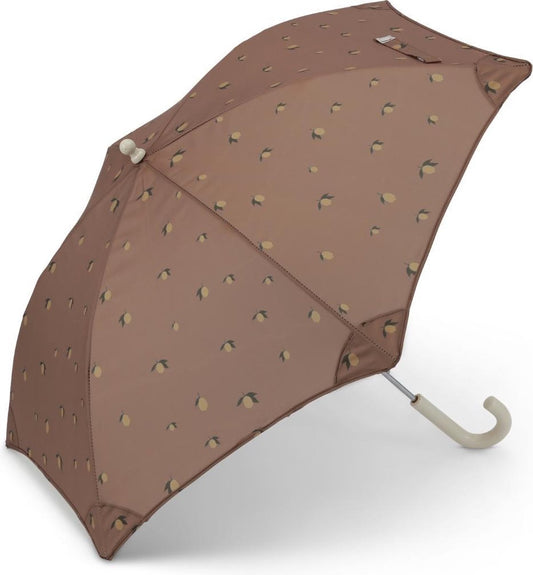 Konges Sløjd Paraplu voor kinderen - Lichtgewicht paraplu - Lemon Brown