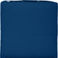 Hespéride Stoelkussens Korai indigo blauw - Waterafstotend - Afneembare hoes - Met klittenband - 40 x 40 cm