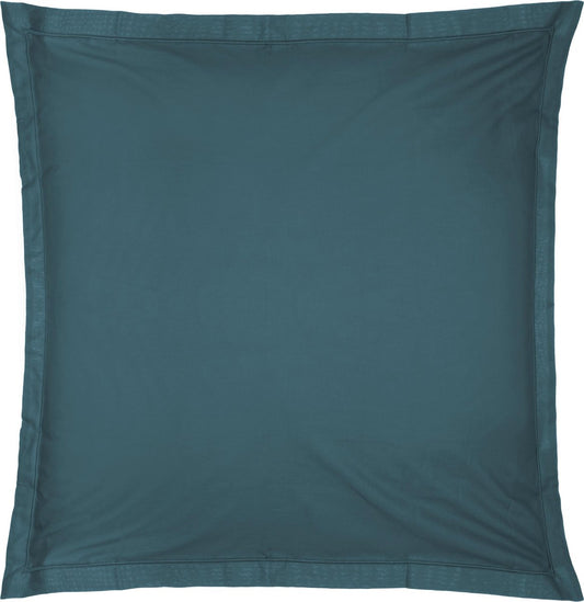 Taie d'oreiller Atmosphera lot de 2 - Coton - 63 x 63 cm - Turquoise