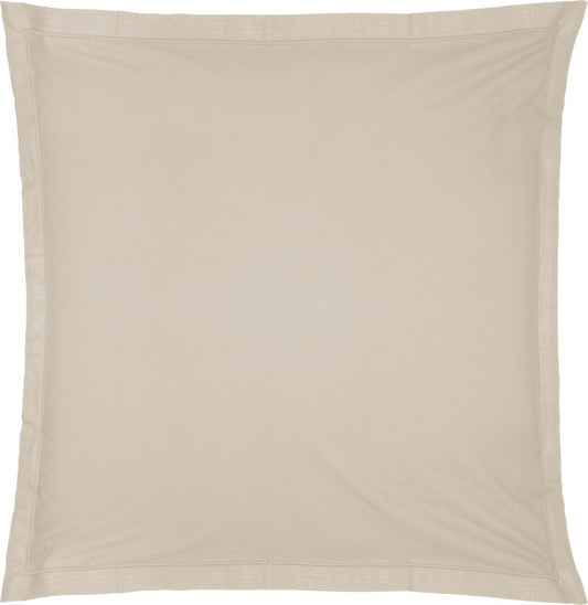 Taie d'oreiller Atmosphera lot de 2 - Coton - 63 x 63 cm - Beige