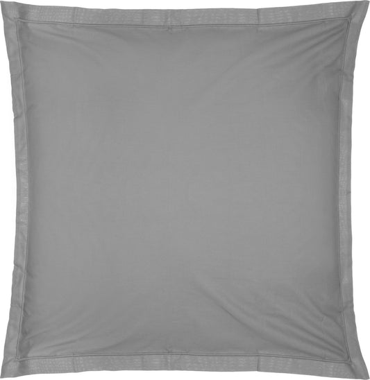 Atmosphera kussensloop set van 2 - Katoen - 63 x 63 cm - Grijs