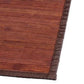 Bamboe badmat - vloerkleed - tapijt bruin 50 x 80 cm