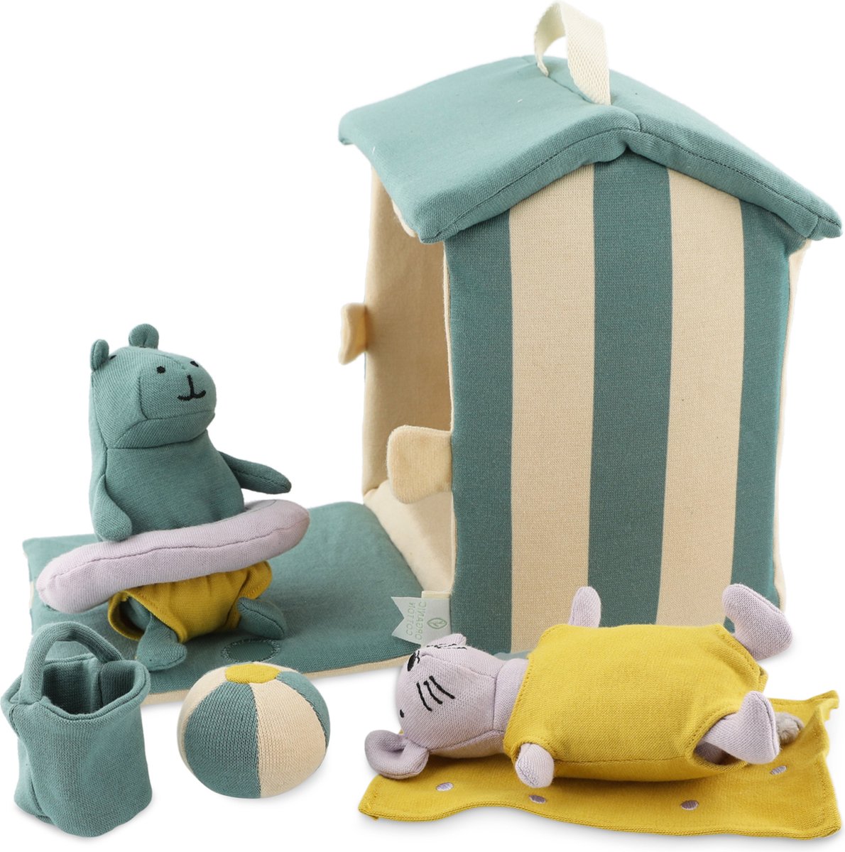 Trixie Baby - Puppet World L - Beach - Poppenmeubel en Pop