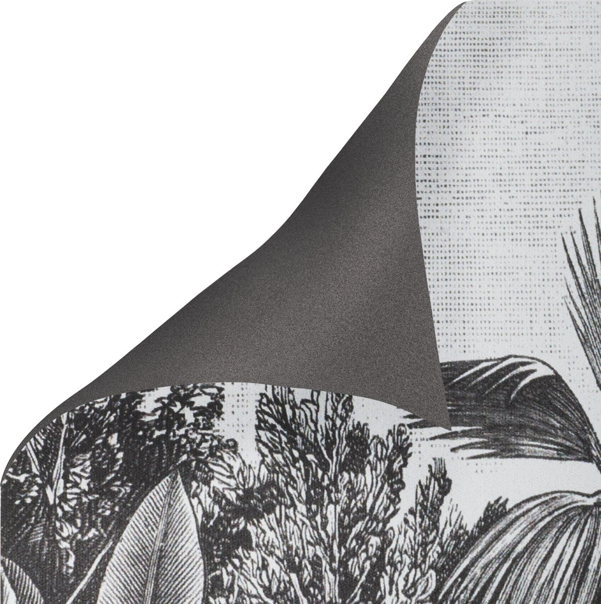 Atmosphera onderlegger Safari Set van 4 - Zwart wit - Tafelonderlegger - Placemat - 45 x 30 cm
