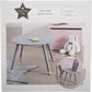 Atmosphera Kids Kindertafel Rond D60x43 cm - Grijs