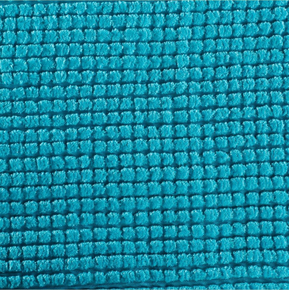 5Five Badmat 50 x 80 cm - Verlours - Extra zacht - Turquoise