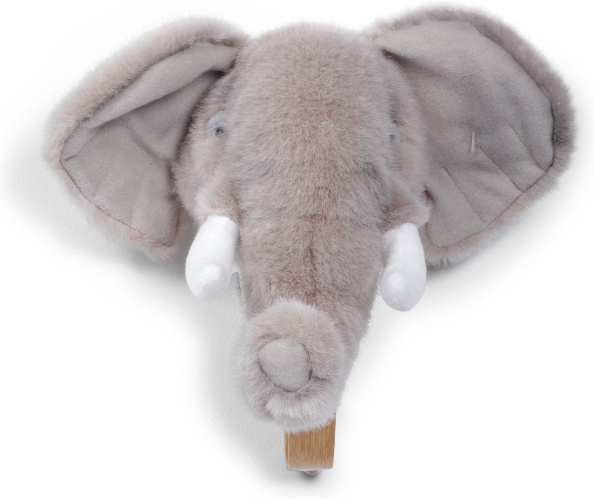 Wild & Soft Houten dierenkapstok - Olifant