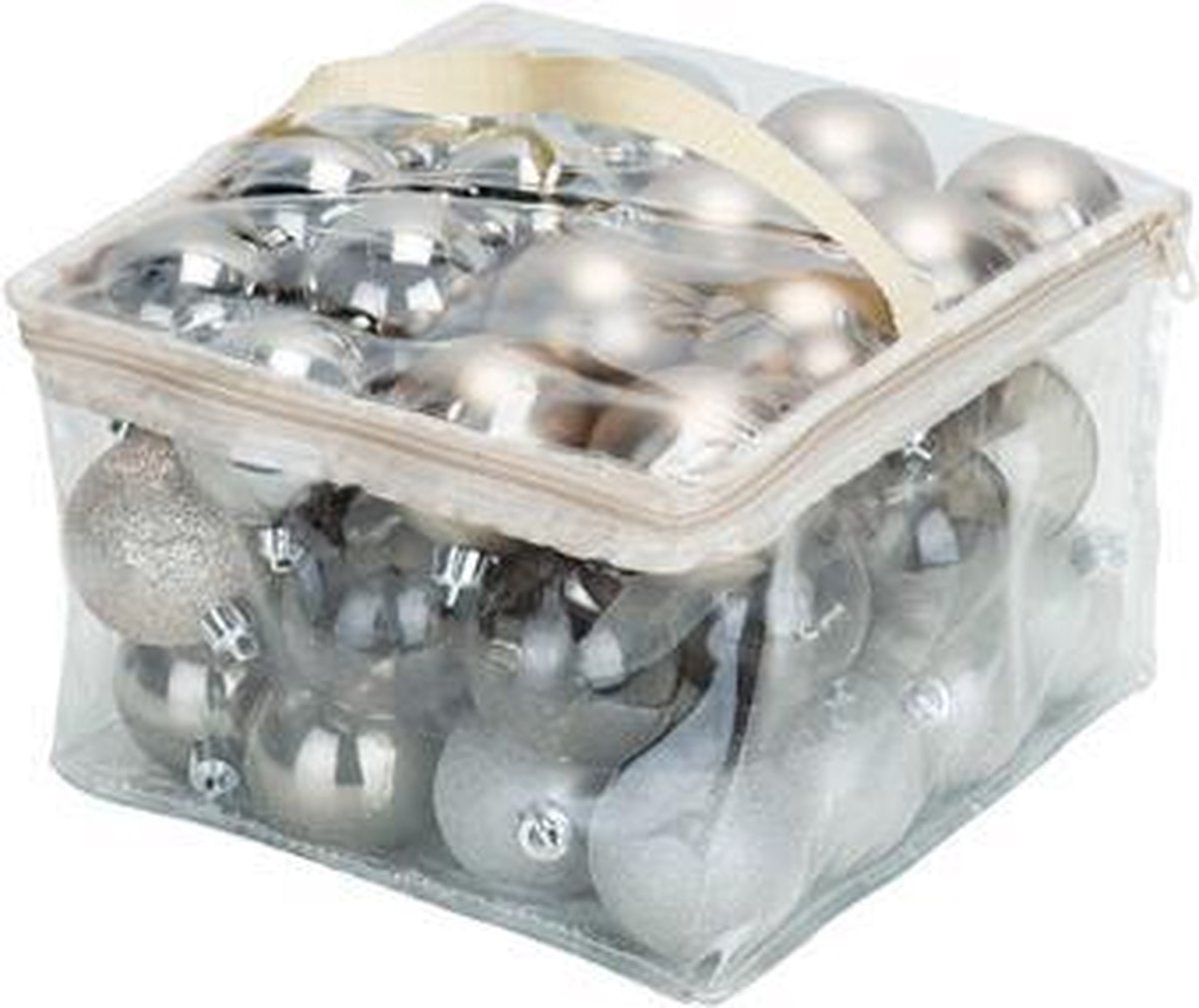 Boules de Noël Cosy&amp;Trendy - 48 pièces - 6cm - plastique