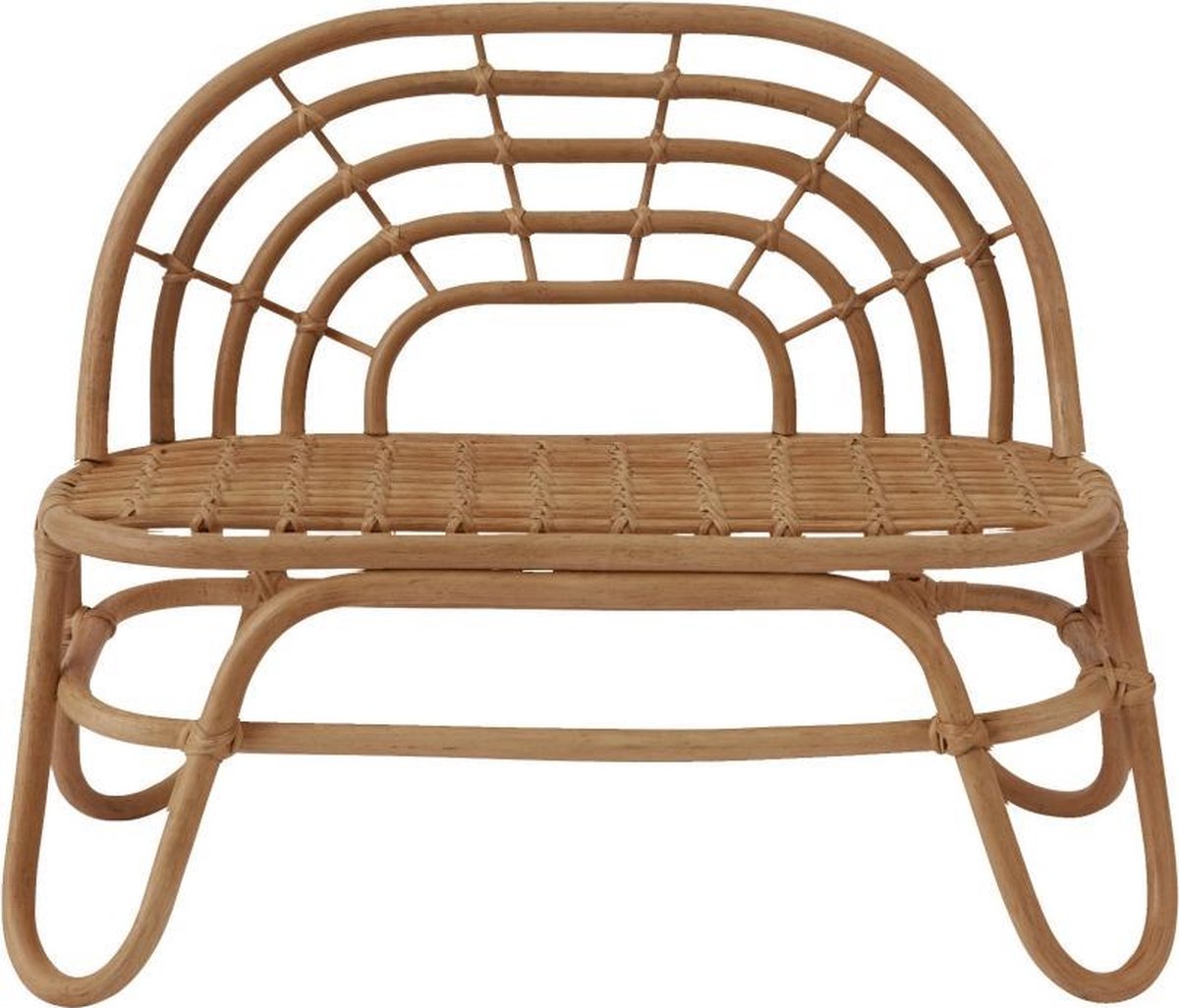 OYOY living Regenboog mini rainbow bench - Kinderbank - Rotan