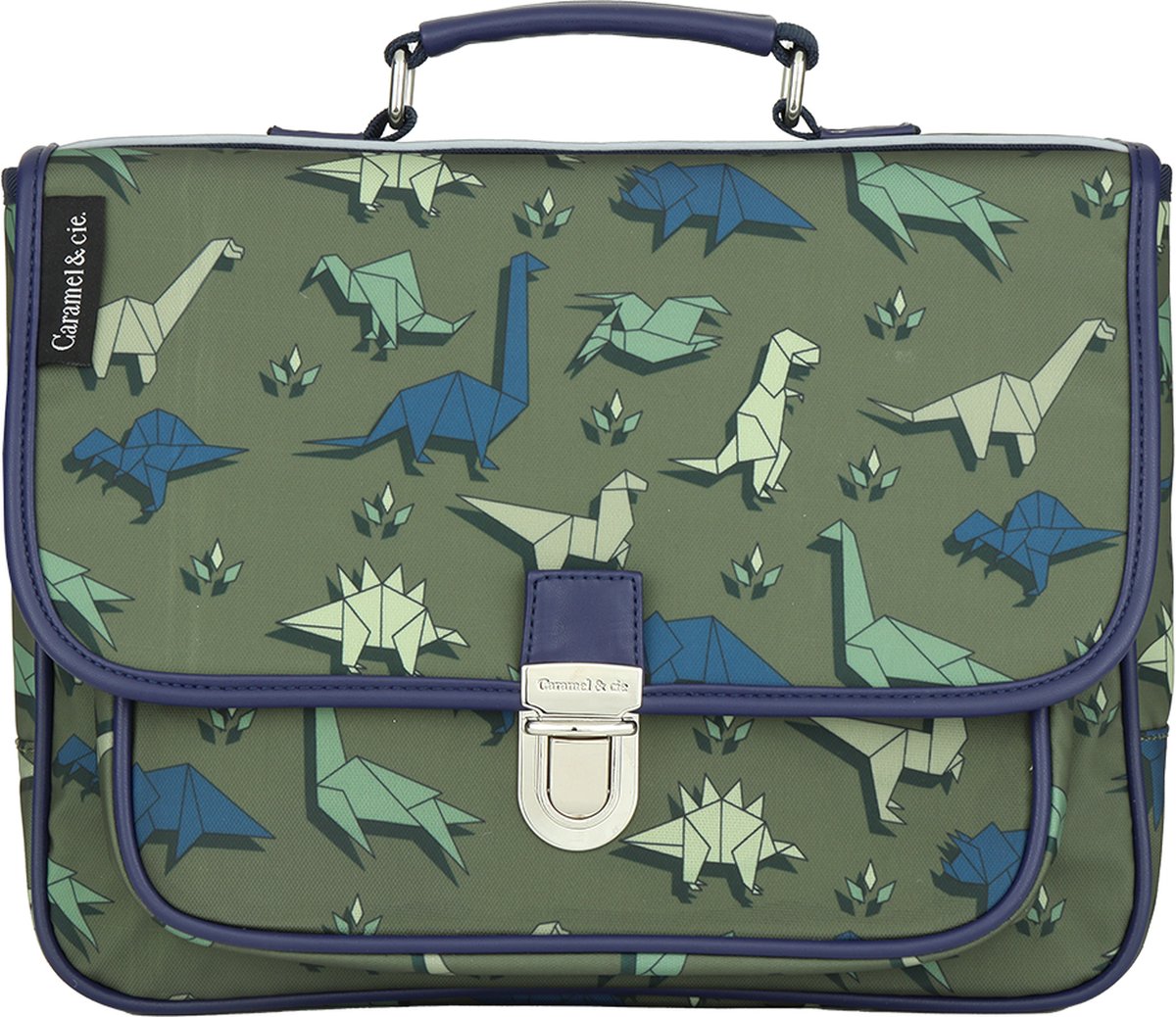 Caramel & Cie Kleuterboekentas Dinogami - Schooltas/Boekentas - Smal