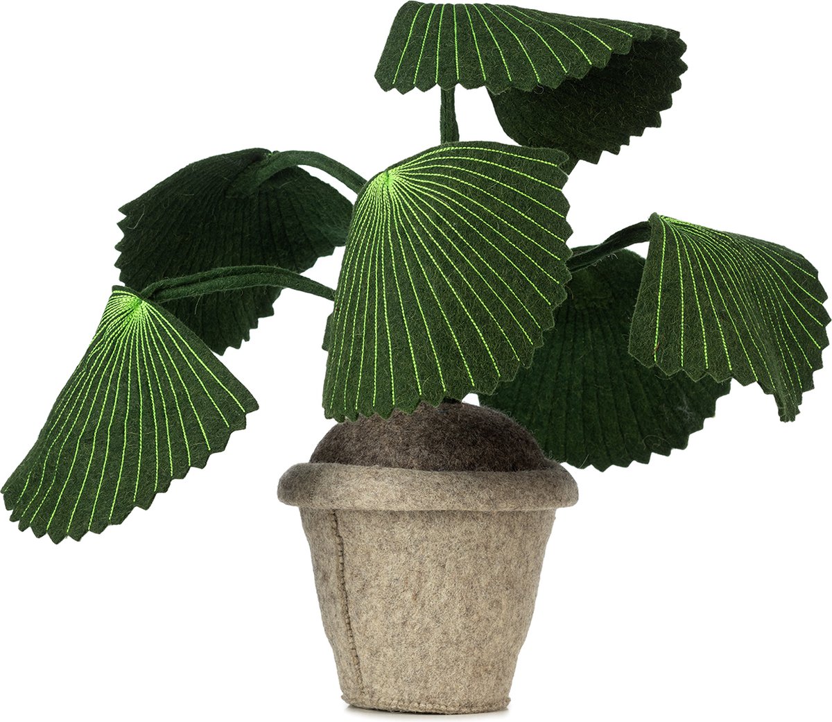 KidsDepot Plant Pebbe Felt - Ornamental plant - Artificial plant - Children's room or living room