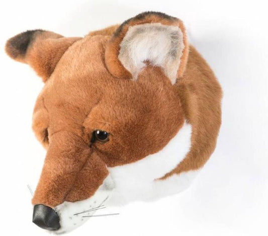 Wild &amp; Soft Louis animal head plush wall decoration - Fox