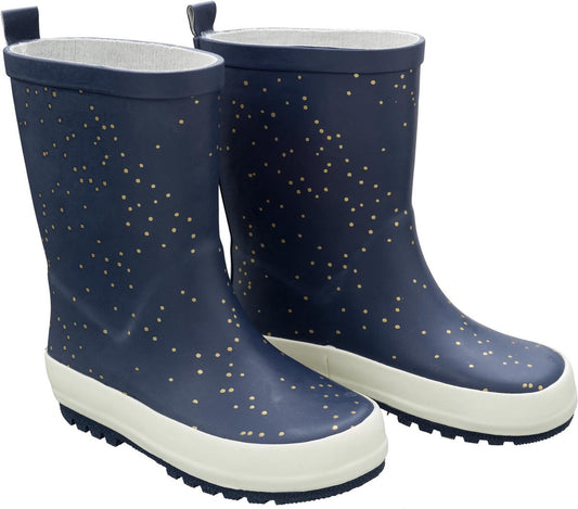 Fresk bottes de pluie enfant Pois indigo