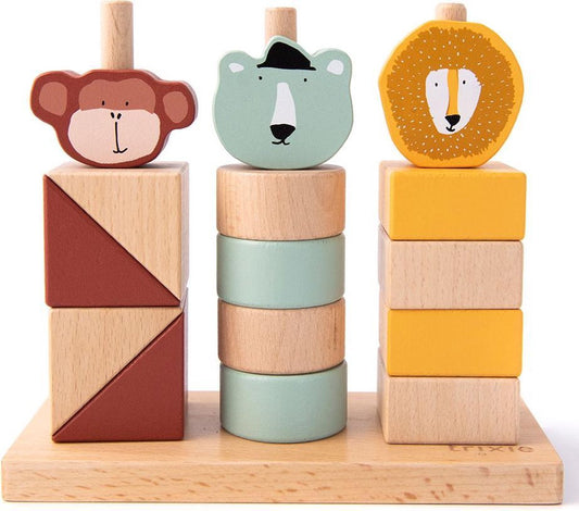 Trixie Wooden Animal Block Stacker