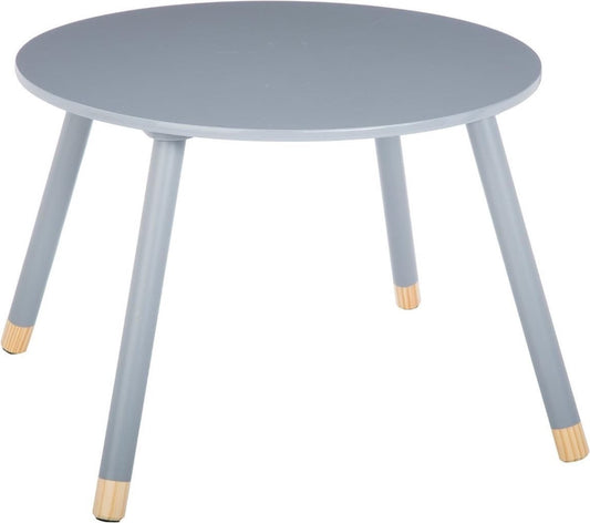 Atmosphera Kids Kindertafel Rond D60x43 cm - Grijs