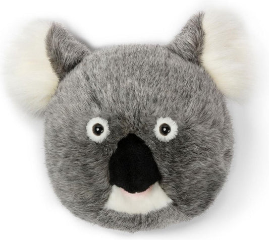 Wild &amp; Soft Noah animal head plush wall decoration - Koala