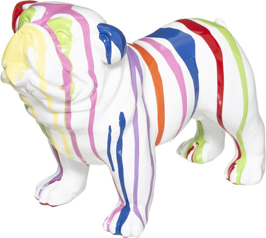 Atmosphera dog - white - statue - figurine - 25cm