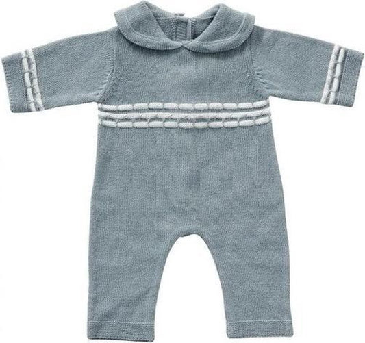 Byastrup Baby Suit Knitted 50 Cm Blue