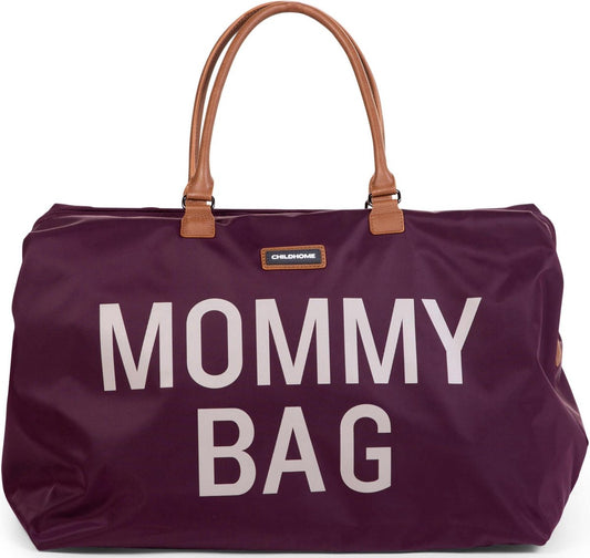 XL Mommy Bag Aubergine incl. Mat | Childhome