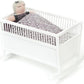 Smallstuff Poppenbedje - Cradle Rosaline - White