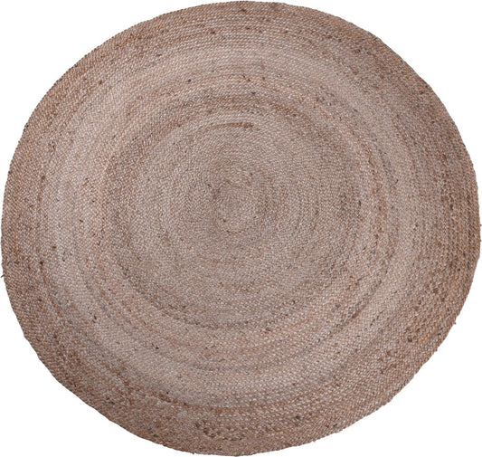 Tapijt rond 150 cm gevlochten jute - vloerkleed - vloerkleden -prachtig jute ronde tapijt - bohemien stijl