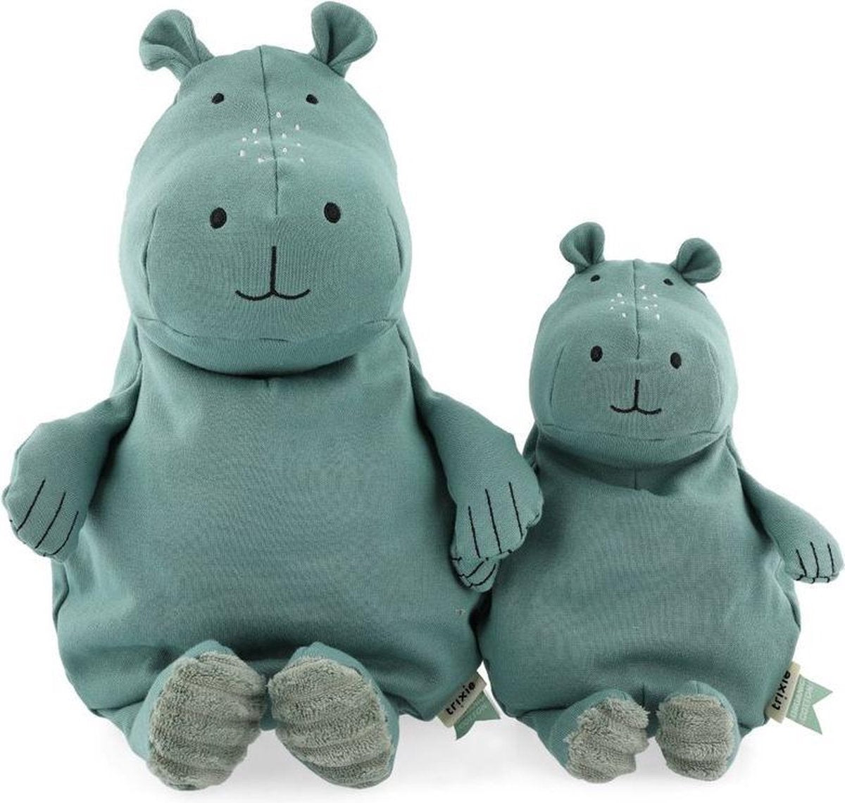 Trixie Plush Toy Knuffel Mr. Hippo - Blauw