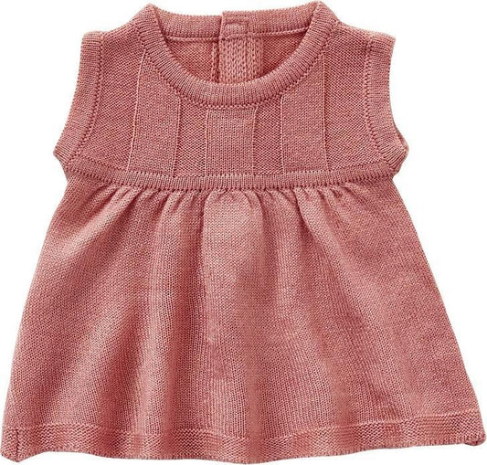 Robe de poupée Byastrup tricotée 50 cm rose