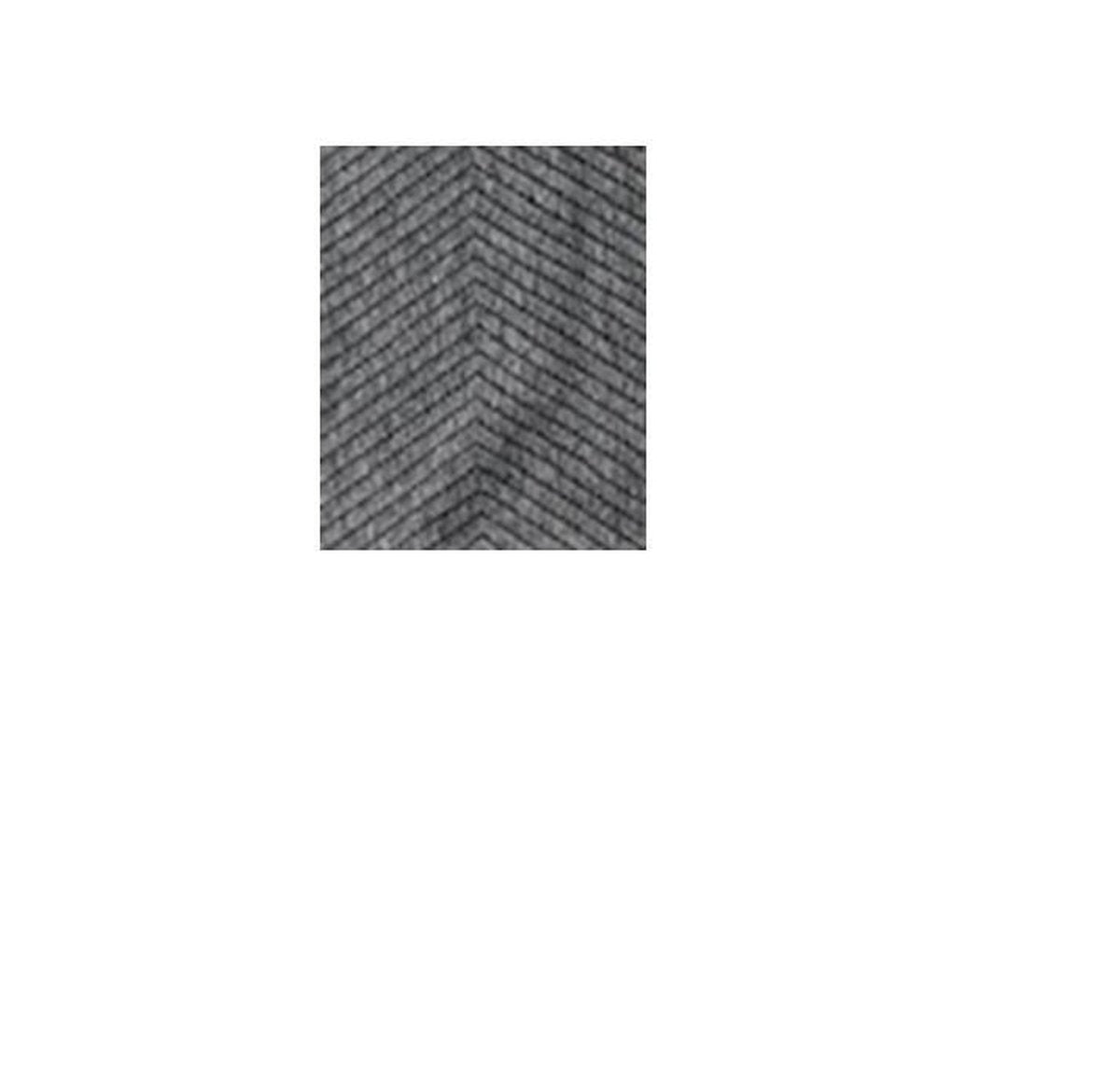 Tapis Exclusif Viva recto verso - tapis double face - antidérapant gratuit inclus - gris gris - 160/230 cm - tapis - rayé et chevrons