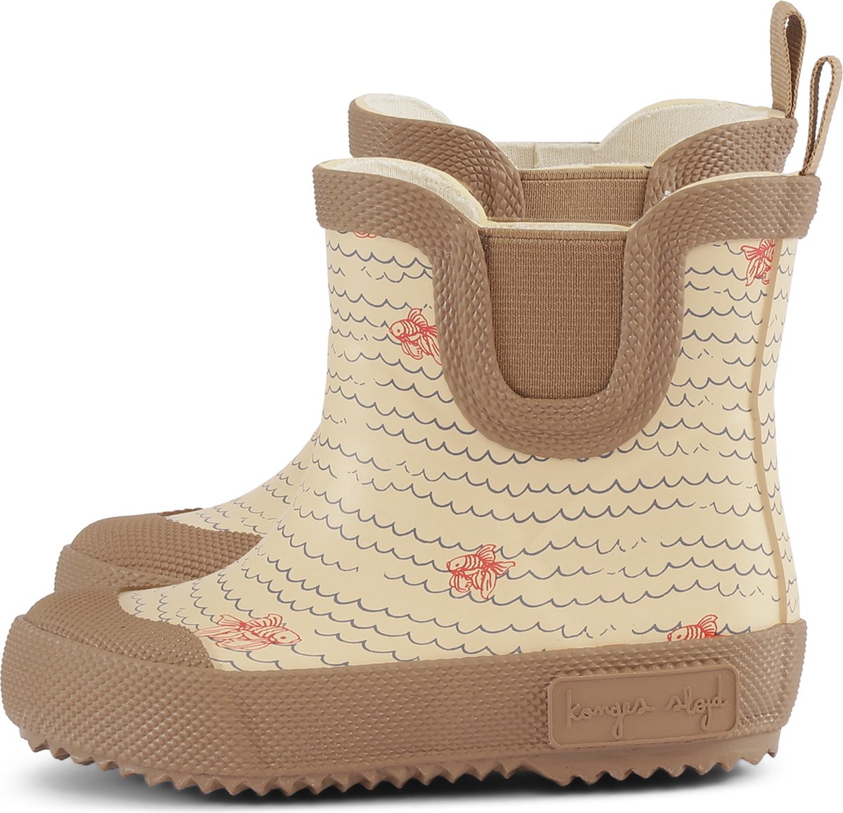 Konges Slojd Welly Rubber Boots Print - Rubber Laarzen/Botten - Goldie