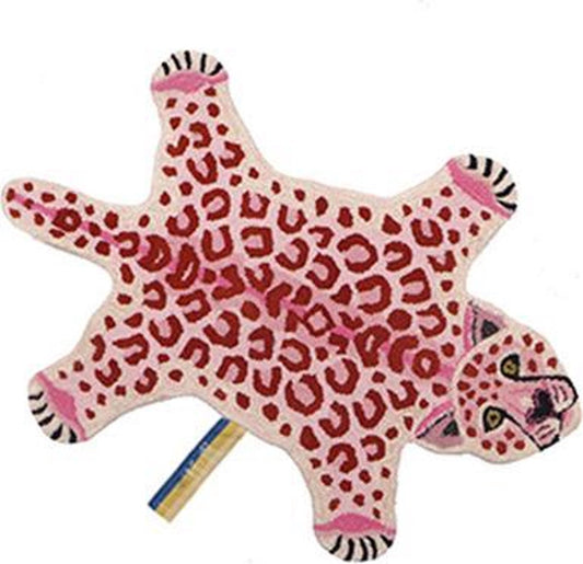 Doing goods Rug Pink leopard - 90 x 150 cm